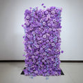 ValarFlowers Purple & Blue Floral Extravaganza Wall: A Dreamy. Enchanting Masterpiece for Magical Celebrations-VF-537